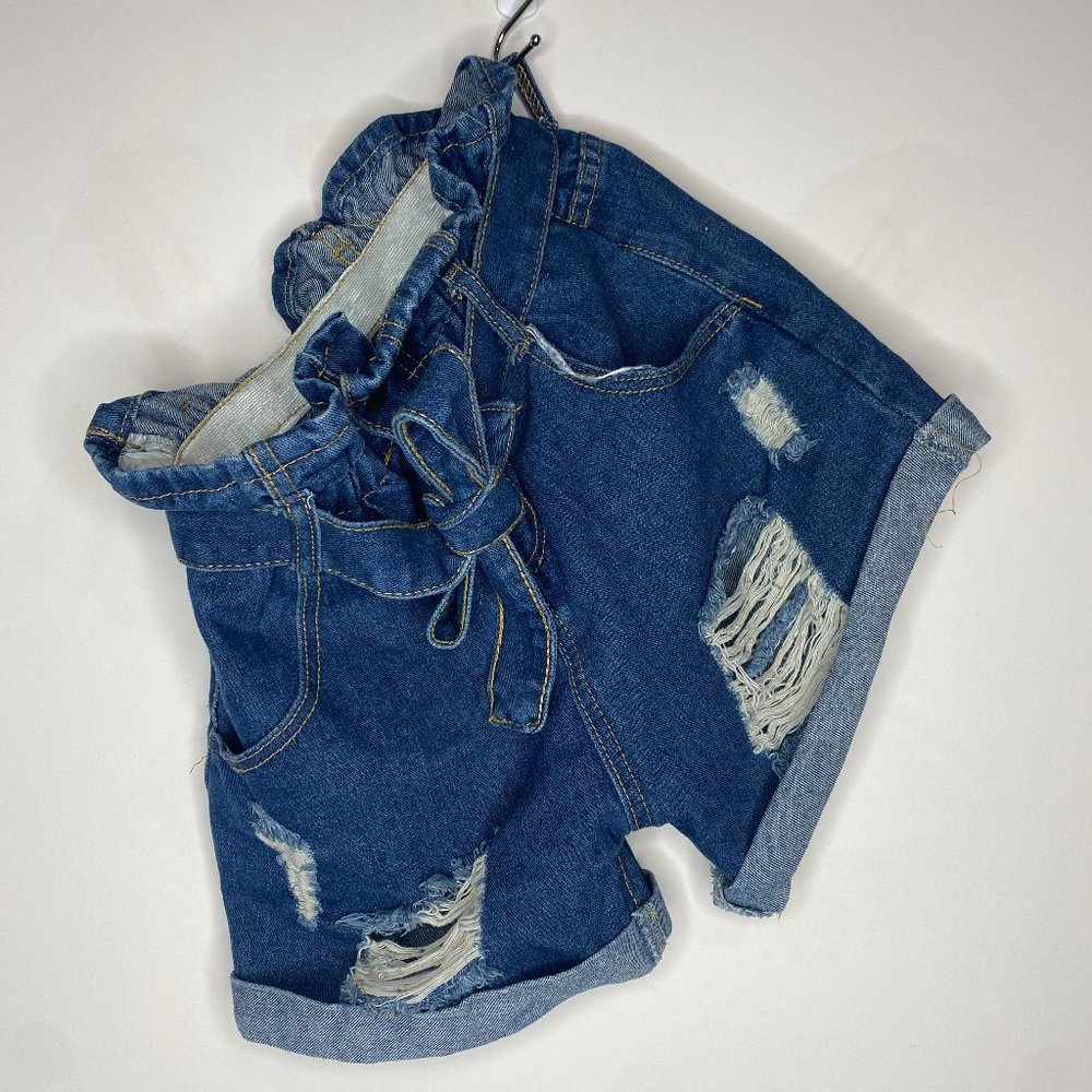 High Wasted Bag Shorts